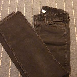 Wms boot cut corduroy jeans.